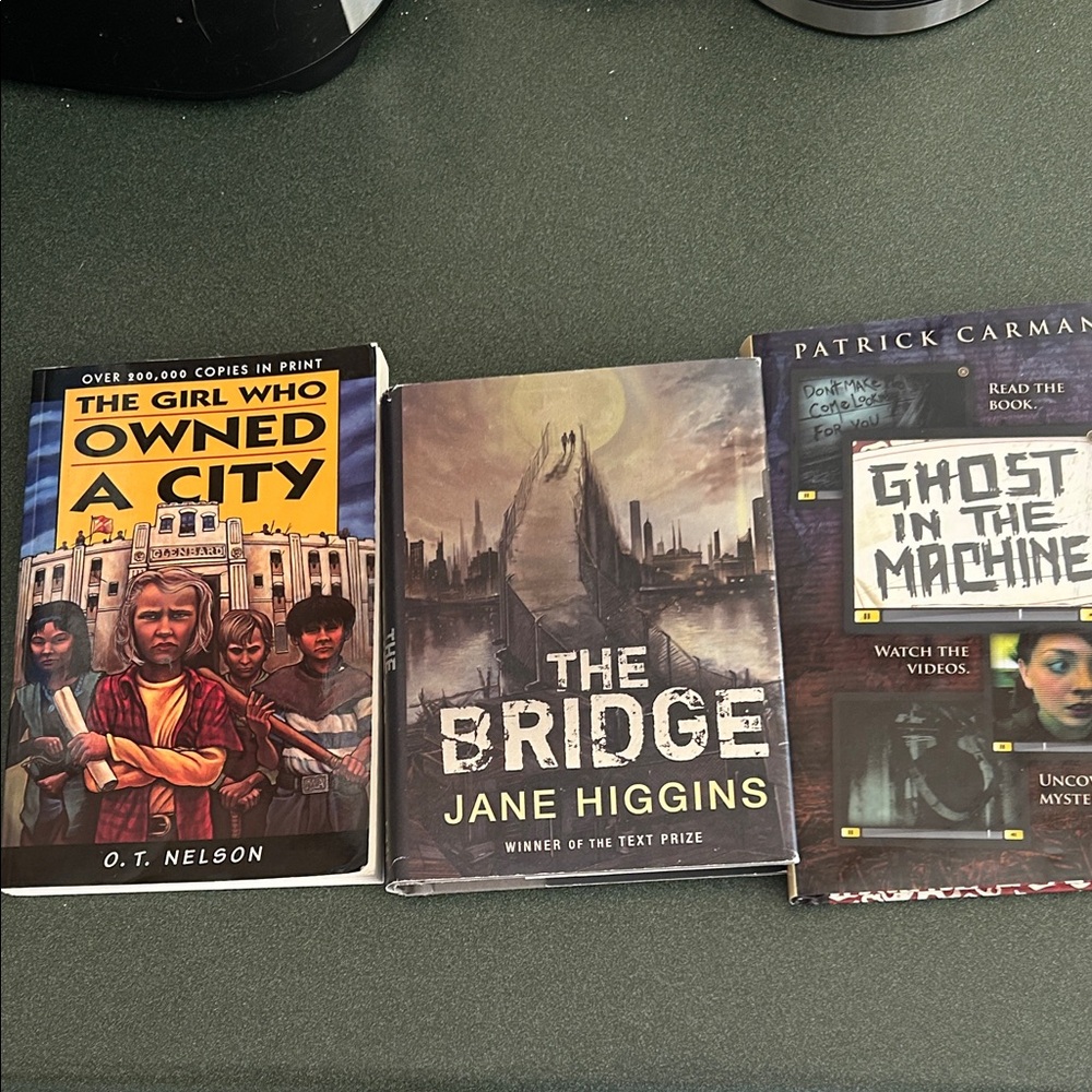 Set of Three Dystopian Novels